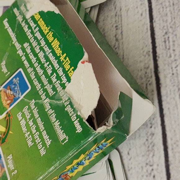 Whac-A-Mole Card Game COMPLETE (2009), Box Damage - Picture 5 of 16